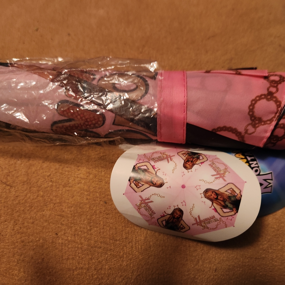 Kids Pink Patterned Umbrella - Brand: